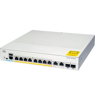 C1000-8P-2G-L التبديل البصري الصناعي 8 X 10100 1000 Ethernet PoE + Ports