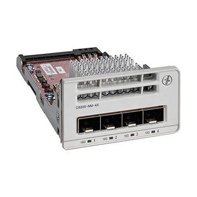 C9200-NM-4X= وحدة الإرسال والاستقبال SFP C9200-NM-4X Catalyst 9200 4x10G وحدة الشبكة